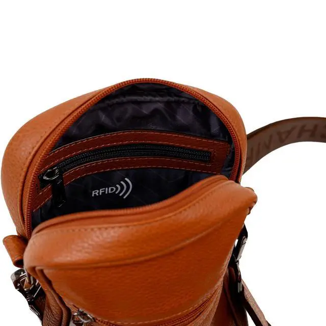 Alt view image 12 of 12 - Champs Onyx Carrying Case Accessories Brown OB-402-BROWN