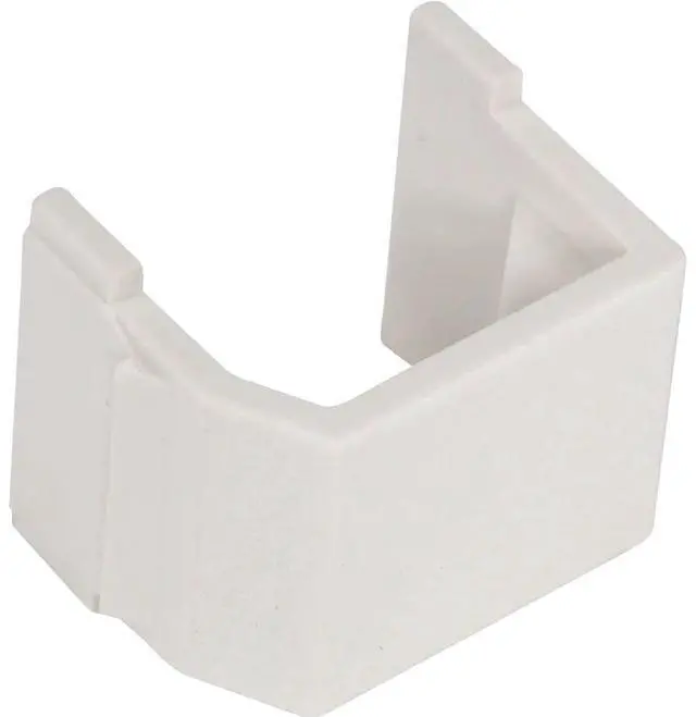 Alt view image 4 of 4 - HUBBELL PREMISE WIRING SFB10 Hubbell Snap-Fit, Keystone, Blank, Office White,