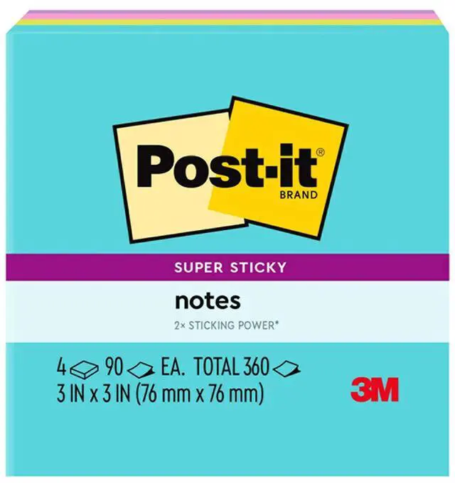 Alt view image 13 of 15 - Post-it® and Scotch® Brand Essentials Pack, Super Sticky Notes, Super Hold Tape, Magic Tape, Flags, and Scissors, School Supplies and Office Products
