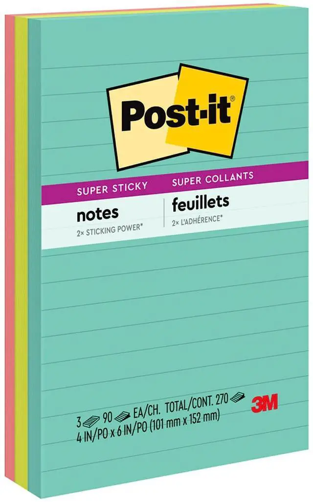Alt view image 10 of 15 - Post-it® and Scotch® Brand Essentials Pack, Super Sticky Notes, Super Hold Tape, Magic Tape, Flags, and Scissors, School Supplies and Office Products