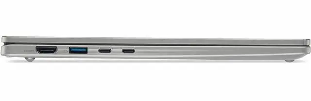 Alt view image 10 of 15 - Acer TravelMate P4 14 AI TMP414-56 TMP414-56-54N2 14" Clamshell Copilot+ PC Notebook - WUXGA - 120 Hz - Intel Core Ultra 5 322 - 16 GB - 512 GB PCI Express NVMe 4.0 SSD - English (US) Keyboard -