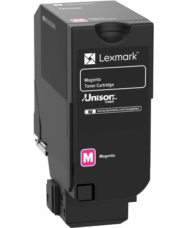 Main image of Lexmark Unison Original Extra High Yield Laser Toner Cartridge - Return Program - Magenta - 1 Pack - 12500 Pages - 71C0XMG