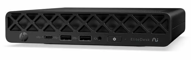 Alt view image 11 of 14 - HP EliteDesk 8 G2i Desktop Computer - Intel Core Ultra 5 Series 3 336H - 32 GB - 512 GB PCI Express NVMe 5.0 SSD - Mini PC - Jack Black - Intel Chip - Windows 11 Pro - Intel DDR5 SDRAM - English Keybo