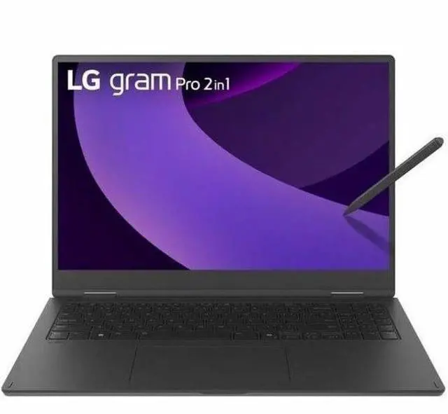 Alt view image 2 of 9 - 16IN LG GRAM PRO 2 IN 1 NOTEBOOK, HW TPM, WINDOW 11 PRO, CORE ULTRA 7, 32GB DDR,