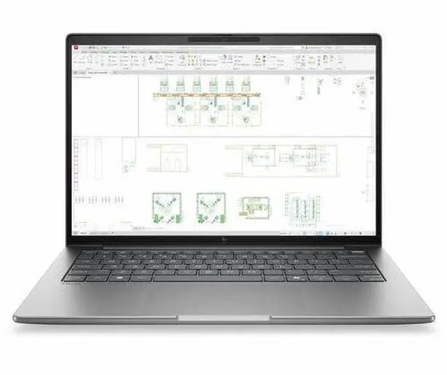 Alt view image 8 of 14 - HP ZBook 8 G2i 14" Copilot+ PC Mobile Workstation - Intel Core Ultra 7 356H - 16 GB - 512 GB SSD - Windows 11 Pro - NVIDIA RTX PRO 500 6GB - Webcam - Wi-Fi 7 - DK4Z2UT#ABA