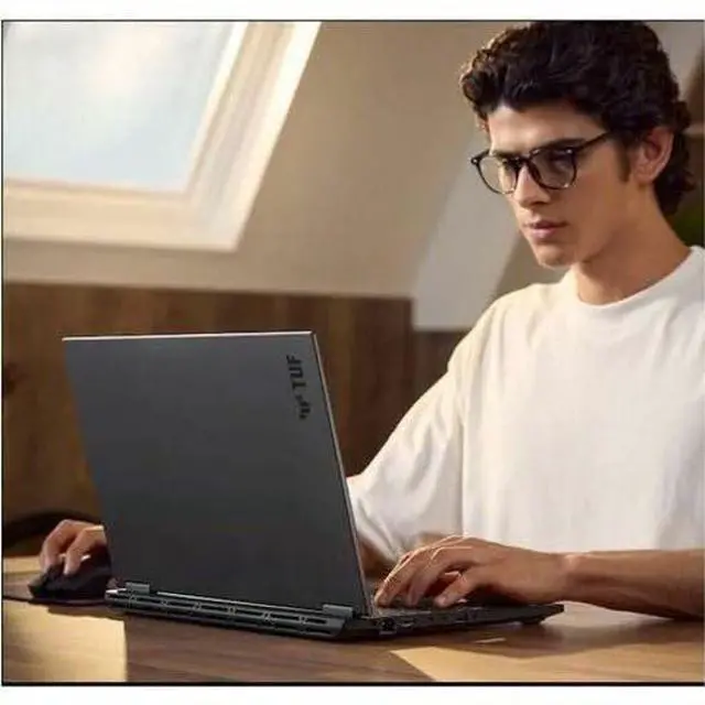 Alt view image 9 of 14 - ASUS TUF Gaming A18 FA808UH 18" WUXGA 144Hz Gaming Laptop, AMD Ryzen 7 260 3.8GHz, 16GB RAM, 1TB SSD, NVIDIA GeForce RTX 5050 8GB, Windows 11 Home, Jaeger Gray