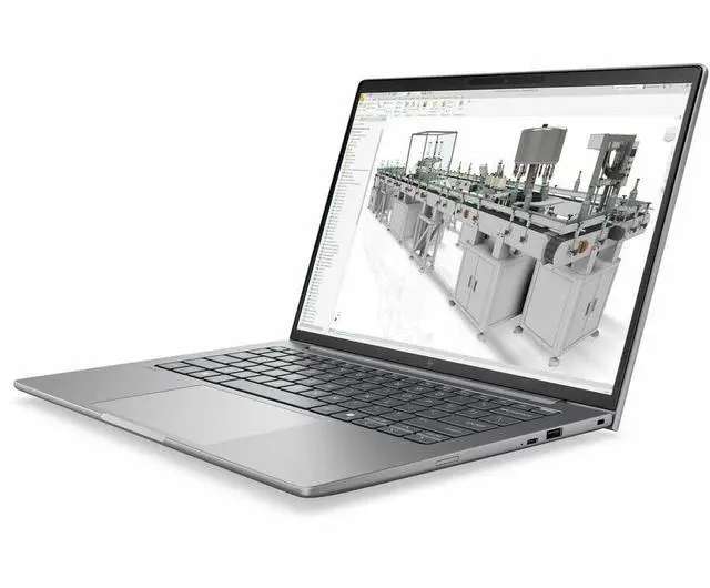 Alt view image 14 of 14 - HP ZBook 8 G2i 14" Copilot+ PC Mobile Workstation - Intel Core Ultra 7 365 - 16 GB - 512 GB SSD - Windows 11 Pro - Webcam - Wi-Fi 7 - DK3G2UT#ABA