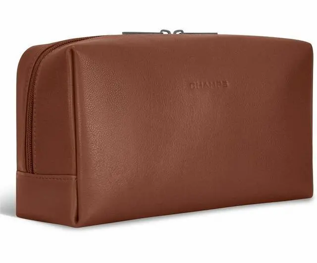 Alt view image 7 of 7 - Champs Onyx Carrying Case Toiletries Brown OB-408-BROWN