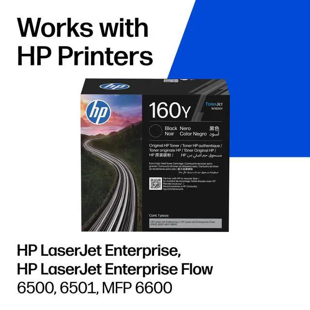 Alt view image 2 of 7 - HP 160Y EXTRA HIGH YIELD BLACK ORIGINAL LASERJET TONER CARTRIDGE