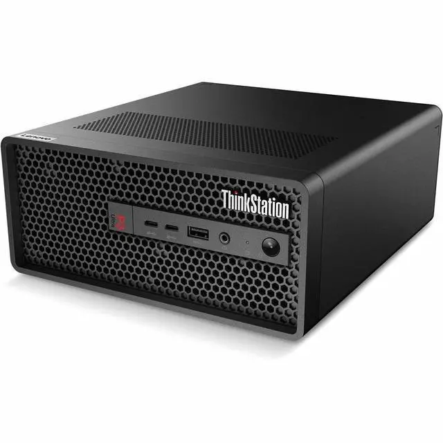 Alt view image 11 of 12 - Lenovo ThinkStation P3 Ultra Gen 2 30J50054US Workstation - 1 x Intel Core Ultra 7 2nd Gen 265 - vPro Technology - 32 GB - 1 TB SSD - Small Form Factor - Intel W880 Chip - Windows 11 Pro - Intel Graph