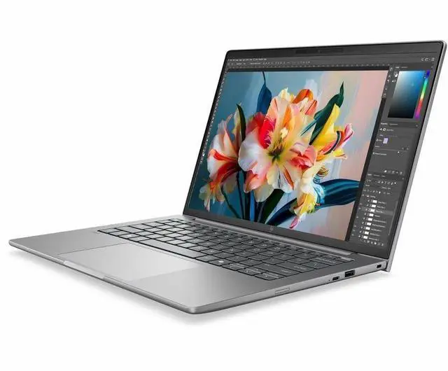Alt view image 9 of 12 - HP ZBook 8 G2i 14" Copilot+ PC Mobile Workstation - Intel Core Ultra 5 335 - 16 GB - 512 GB SSD - Windows 11 Pro - Webcam - Wi-Fi 7 - DK3G4UT#ABA