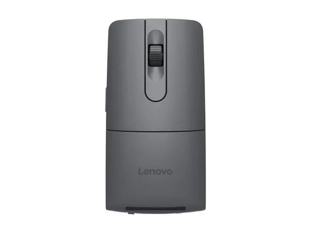 Alt view image 10 of 12 - Lenovo ThinkPad Bluetooth Presenter Mouse (Aura Edition) - Travel Mouse - Optical - Wireless - Bluetooth - Rechargeable - Thunder Gray - 4000 dpi - Scroll Wheel - 7 Button(s) - 2 Month Battery Run Tim