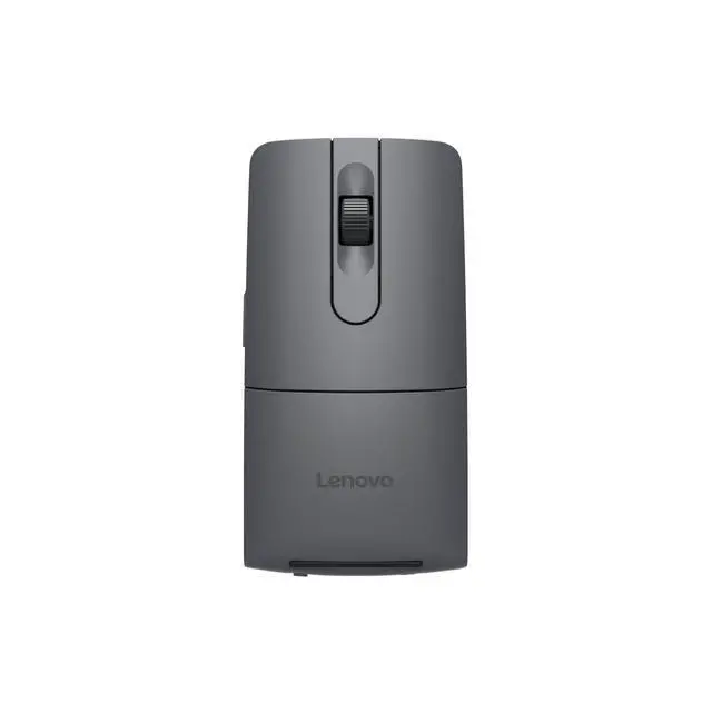 Alt view image 11 of 12 - Lenovo ThinkPad Bluetooth Presenter Mouse (Aura Edition) - Travel Mouse - Optical - Wireless - Bluetooth - Rechargeable - Thunder Gray - 4000 dpi - Scroll Wheel - 7 Button(s) - 2 Month Battery Run Tim