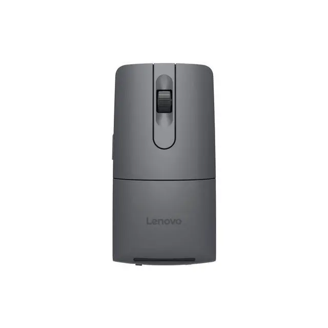 Alt view image 12 of 12 - Lenovo ThinkPad Bluetooth Presenter Mouse (Aura Edition) - Travel Mouse - Optical - Wireless - Bluetooth - Rechargeable - Thunder Gray - 4000 dpi - Scroll Wheel - 7 Button(s) - 2 Month Battery Run Tim