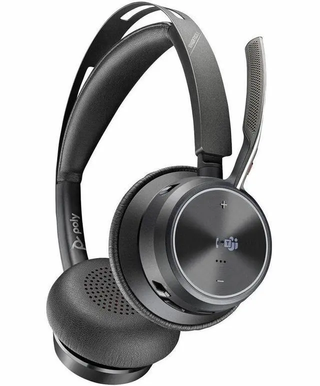 Main image of POLY VOYAGER FOCUS 2-M MICROSOFT TEAMS CERTIFIED HEADSET +CHARGING STAND CUS
