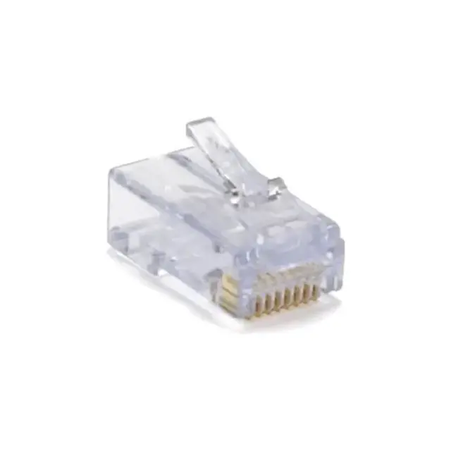 Alt view image 5 of 9 - Platinum Tools 100010C EZ-RJ45 Cat 6+ Connectors, Clamshell, 50-Pieces