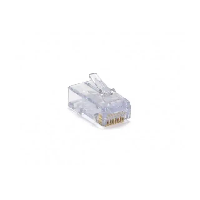 Alt view image 9 of 9 - Platinum Tools 100010C EZ-RJ45 Cat 6+ Connectors, Clamshell, 50-Pieces