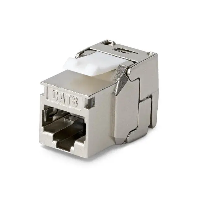 Alt view image 2 of 7 - 6-PACK OF SHIELDED CAT8 RJ45 STP KEYSTONE JACKS IS IDEAL FOR PATCH PANELS AND WA