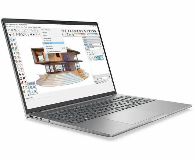 Alt view image 11 of 12 - HP ZBook 8 G2a 16" Touchscreen Copilot+ PC Mobile Workstation - AMD Ryzen AI 7 PRO 450 - 32 GB - 512 GB SSD - Windows 11 Pro - Webcam - Wi-Fi 7 - DK8L2UT#ABA