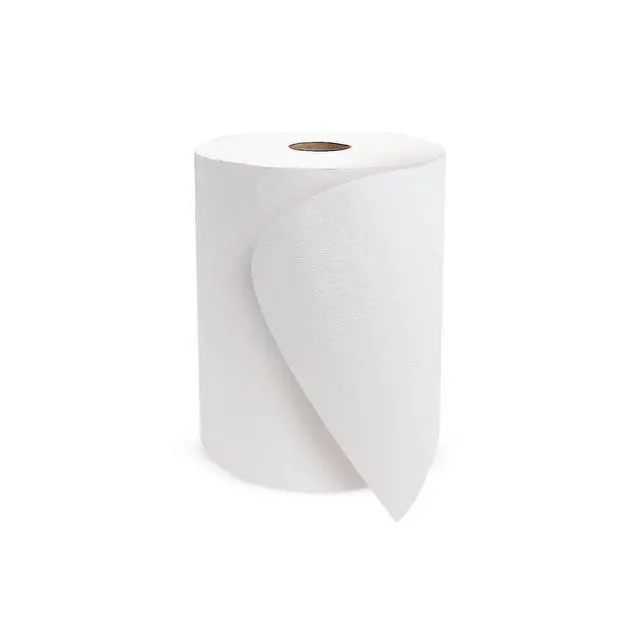 Alt view image 4 of 6 - 10 Inch TAD Roll Towels 1-Ply 10" x 700 ft White 6 Rolls/Carton VT8010