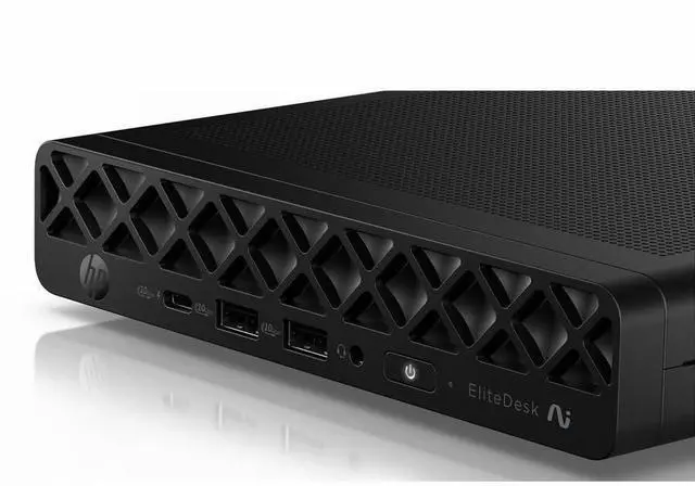 Alt view image 10 of 15 - HP EliteDesk 8 G2i Mini PC - Intel Core Ultra 5 335 - 16 GB - 512 GB PCI Express NVMe SSD - Windows 11 Pro - Wi-Fi 7 (IEEE 802.11be) - 90W - D95RJUT#ABA