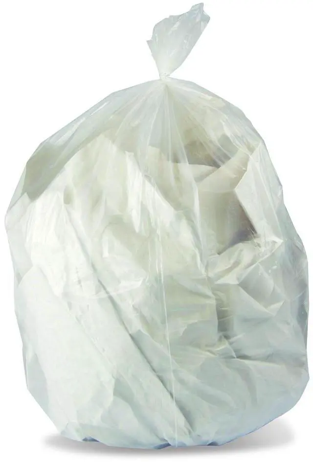 Main image of Linear Low-Density Can Liners 56 gal 1.1 mil 46" x 50" Clear 100/Carton H9250SC