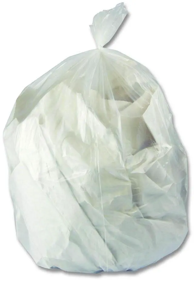 Main image of Linear Low-Density Can Liners 16 gal 0.5 mil 24" x 32" Clear 500/Carton H4832MCRAC