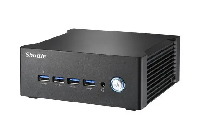 Alt view image 2 of 5 - SHUTTLE NANO NT10H7 BAREBONE PC INTEL ULTRA 7 155H NO RAM/SSD/OS