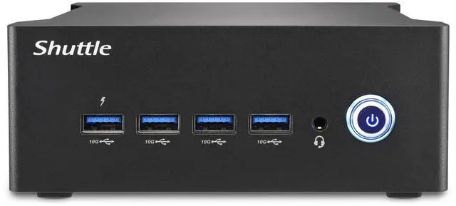 Alt view image 5 of 5 - SHUTTLE NANO NT10H7 BAREBONE PC INTEL ULTRA 7 155H NO RAM/SSD/OS