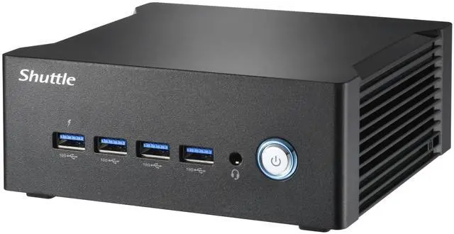 Alt view image 2 of 5 - SHUTTLE NANO NA10H7 BAREBONE PC AMD RYZEN 7 8845HS NO RAM/SSD/OS