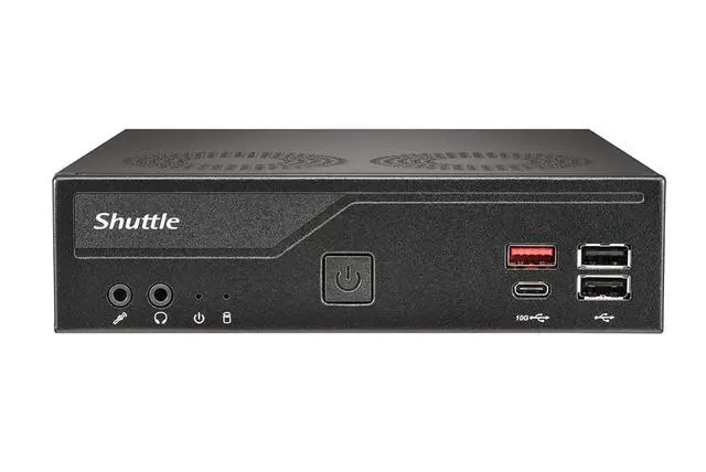 Alt view image 4 of 4 - SHUTTLE SLIM DH810 BAREBONE PC H810 CHIPSET NO CPU/RAM/HDD/SSD/OS