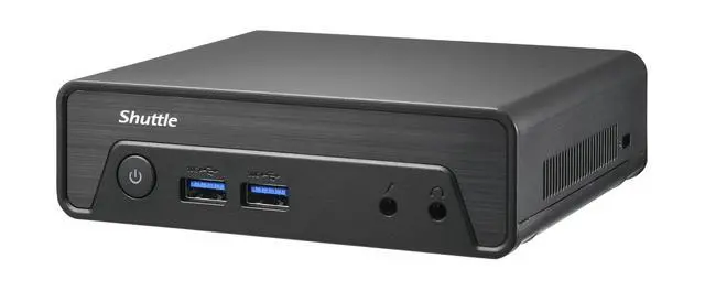 Alt view image 2 of 5 - SHUTTLE NANO NE10N BAREBONE PC INTEL N100 CPU NO RAM/HDD/SSD/OS