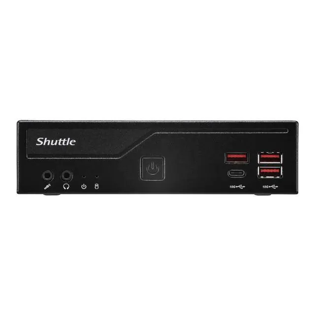 Alt view image 2 of 3 - SHUTTLE SLIM DB860 BAREBONE PC B860 CHIPSET NO CPU/RAM/HDD/SSD/OS