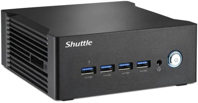 Main image of SHUTTLE NANO NT10H5 BAREBONE PC INTEL ULTRA 5 125H NO RAM/SSD/OS