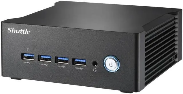 Alt view image 2 of 5 - SHUTTLE NANO NT10H5 BAREBONE PC INTEL ULTRA 5 125H NO RAM/SSD/OS