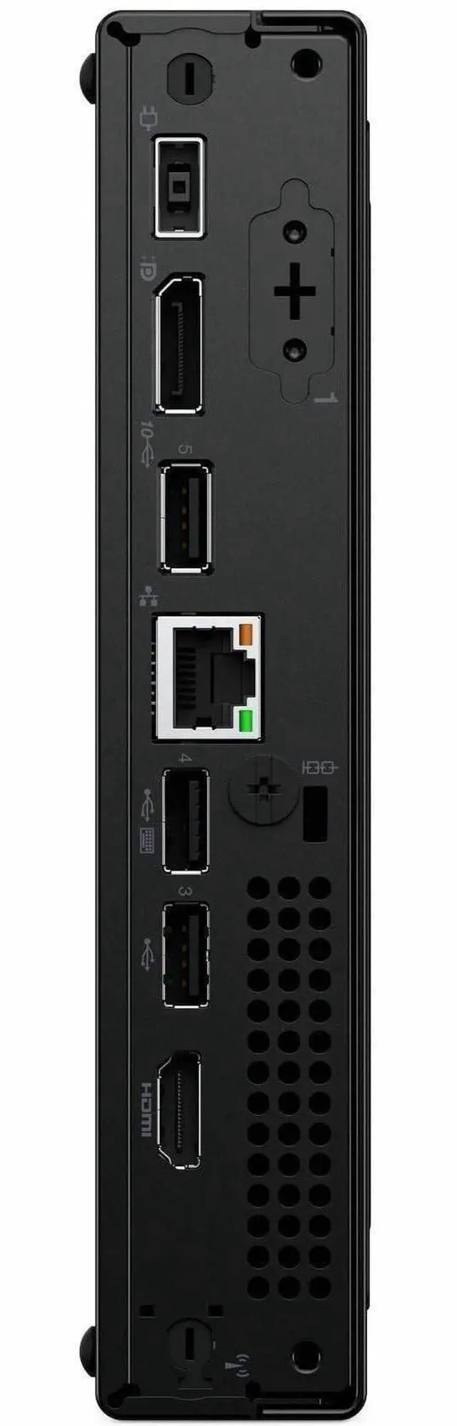 Alt view image 13 of 14 - Lenovo V100q 13GE001NUS Desktop Computer - Intel Core N-series i3-N305 - 16 GB - 512 GB PCI Express NVMe 4.0 x4 SSD - Tiny - Black - Intel Chip - Windows 11 Pro - Intel DDR5 SDRAM - English (US) Keybo