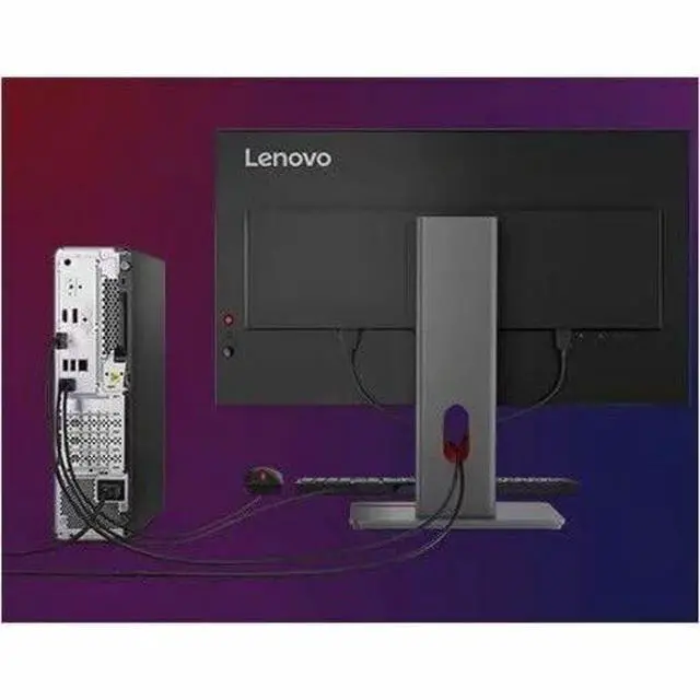 Alt view image 10 of 14 - Lenovo ThinkCentre M90s Gen 6 12YU000HUS Desktop Computer - Intel Core Ultra 5 235 - 16 GB - 512 GB SSD - Small Form Factor - Black - Intel Q870 Chip - Windows 11 Pro - Intel DDR5 SDRAM - DVD-Writer -