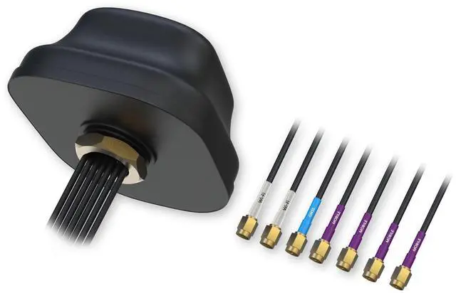 Alt view image 2 of 3 - 5G COMBO MIMO MOBILE/GNSS/WI-FI ROOF SMA ANTENNA