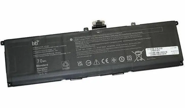 Main image of BTI GT83D-BTI 6-CELL 11.7V LI-ION NOTEBOOK BATTERY GT83D 07T7DY 7T7DY CN-07T7DY GT83DBTI