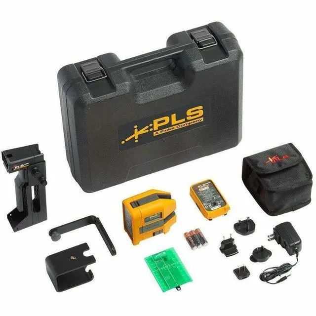 Main image of Fluke Cross Line and Point Green Laser Kit PLS6GRBPKIT