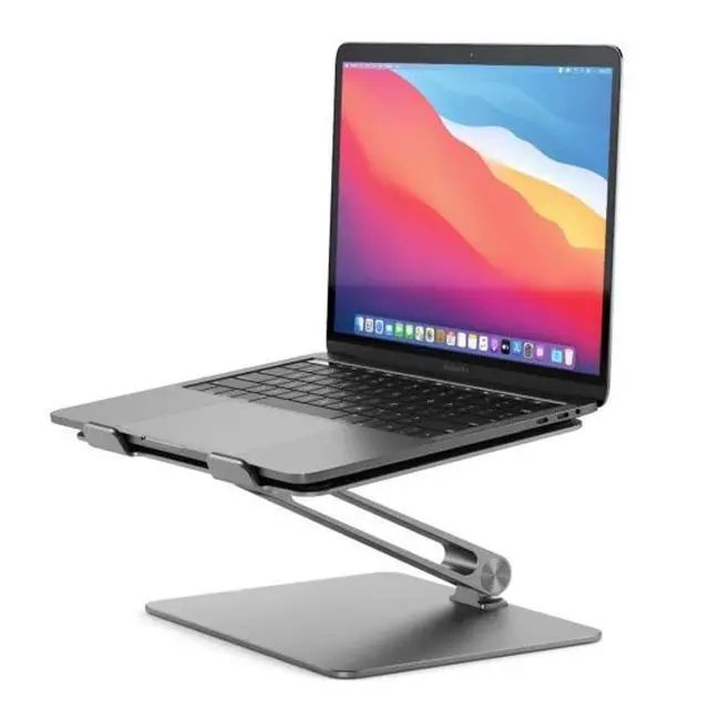 Alt view image 4 of 7 - ALOGIC Elite Adjustable Laptop Stand, Ergonomic Riser Aluminium Design, Portable and Sturdy