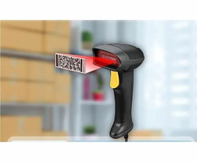 Alt view image 10 of 15 - Adesso NuScan 2500 2D Barcode Scanner Wireless Bluetooth & 2.4GHz Handheld Bar Code Reader with Charging Cradle for POS Inventory Management
