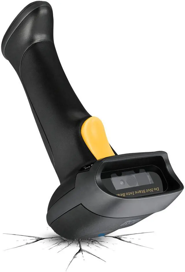 Alt view image 14 of 15 - Adesso NuScan 2500 2D Barcode Scanner Wireless Bluetooth & 2.4GHz Handheld Bar Code Reader with Charging Cradle for POS Inventory Management