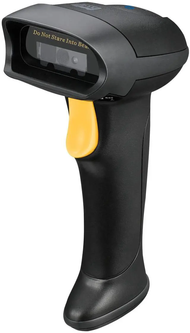 Alt view image 13 of 15 - Adesso NuScan 2500 2D Barcode Scanner Wireless Bluetooth & 2.4GHz Handheld Bar Code Reader with Charging Cradle for POS Inventory Management