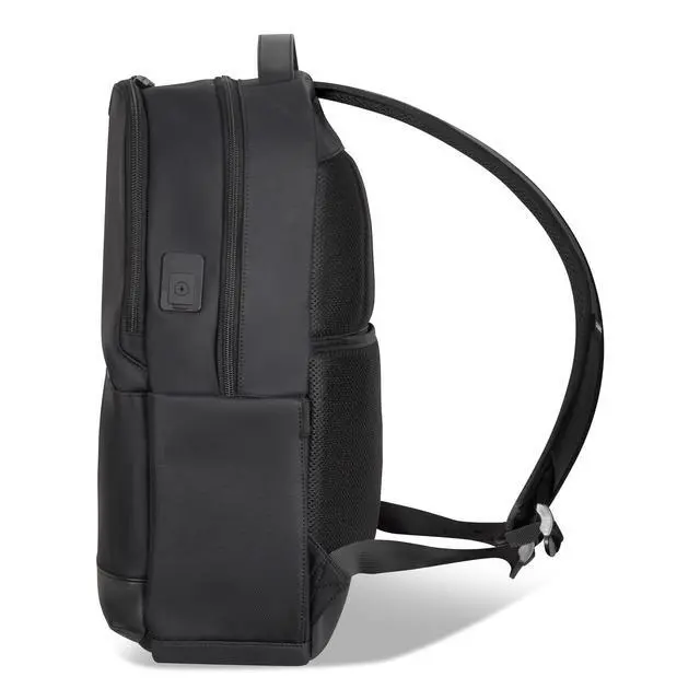 Alt view image 3 of 7 - Champs Onyx Carrying Case Backpack for 11" to 15.6" Notebook Black TB1006BLACK