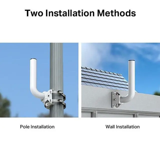 Alt view image 2 of 4 - Omada Pole/Wall Mount for Wireless Access Point Wireless Bridge Camera