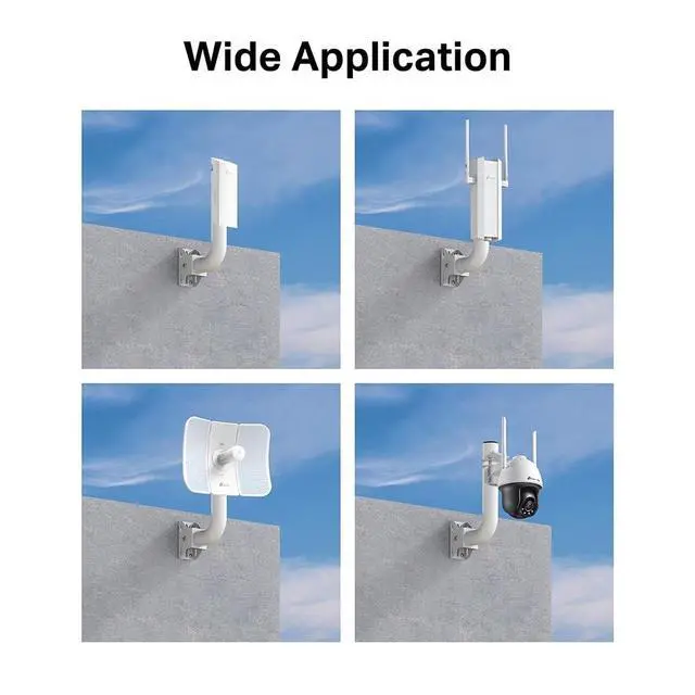 Alt view image 3 of 4 - Omada Pole/Wall Mount for Wireless Access Point Wireless Bridge Camera