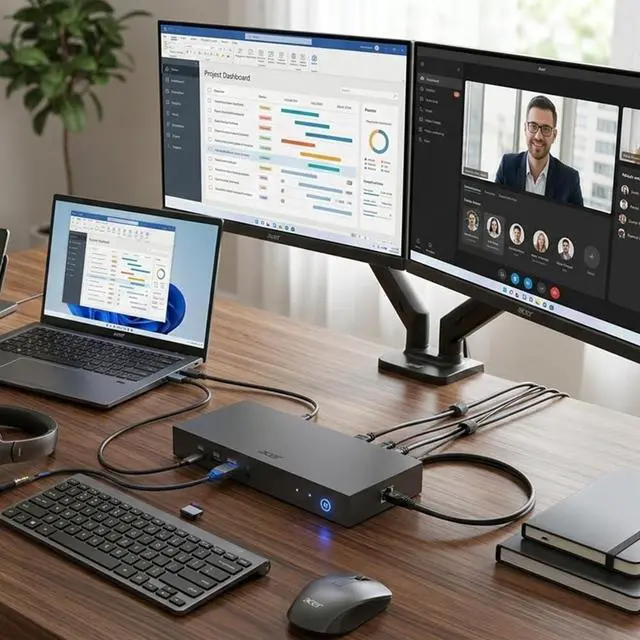 Alt view image 5 of 7 - Acer Universal Dock U33