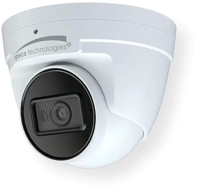 Main image of 8MP H.265 IP Turret Camera with IR 2.8mm fixed lens White NDAA