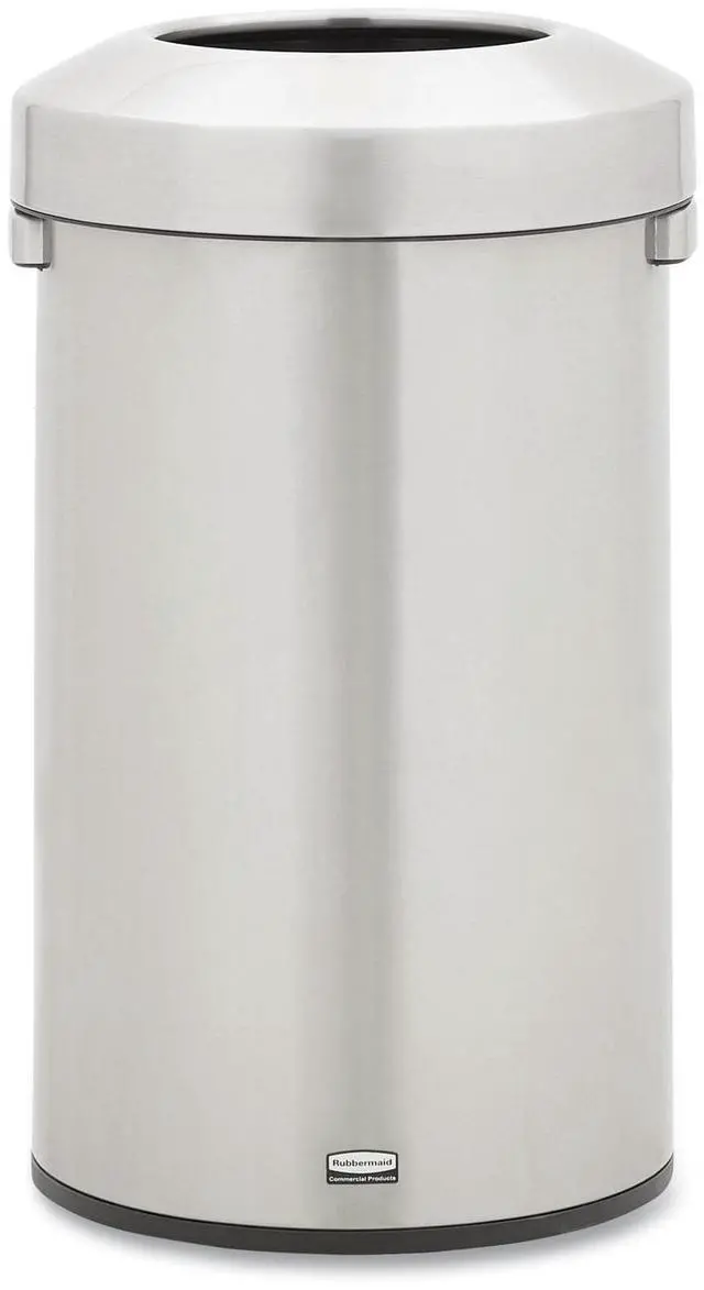 Main image of Refine Series Waste Receptacle 23 gal Plastic/Stainless Steel 2147584